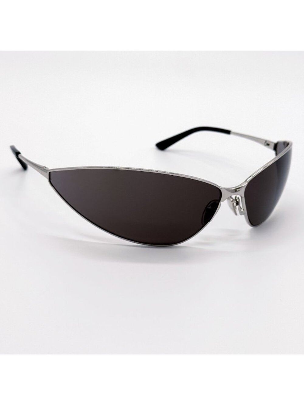 NEW BALENCIAGA BB0315S 004 SUNGLASSES SILVER UNISEX EYEWEAR BALENCIAGA - Picture 5 of 11